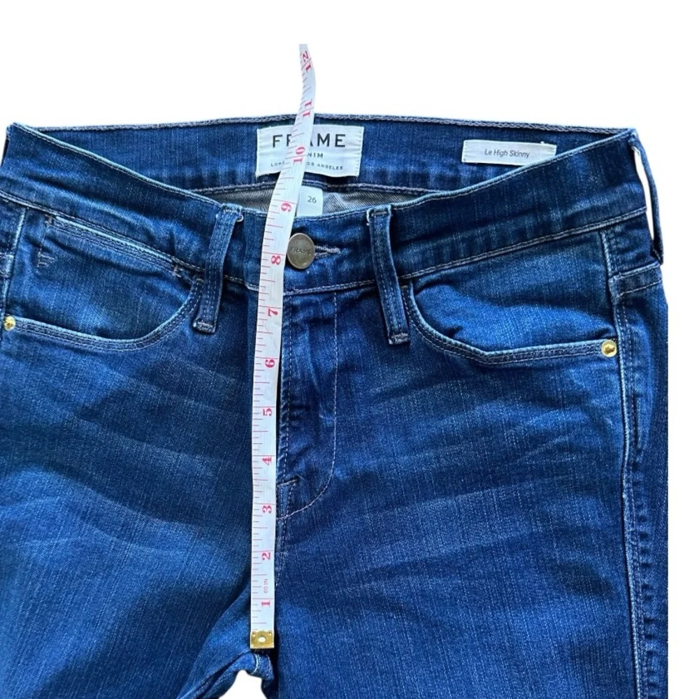 Frame Denim Le High Skinny Blue Jeans Size 26